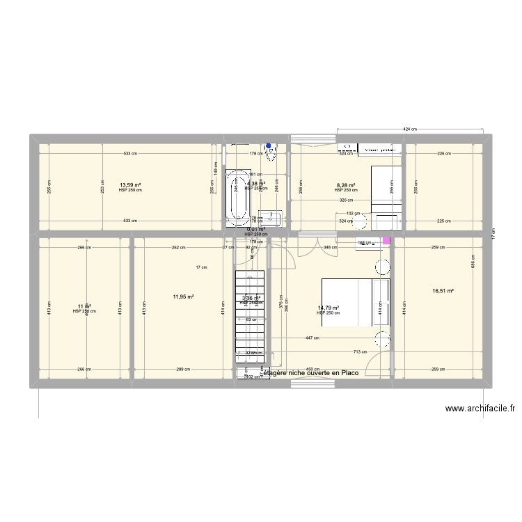 Plan Arc en ciel  Top floor 2. Plan de 0 pièce et 0 m2