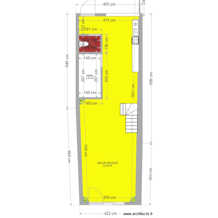 baylet PROJET2v2. Plan de 0 pièce et 0 m2