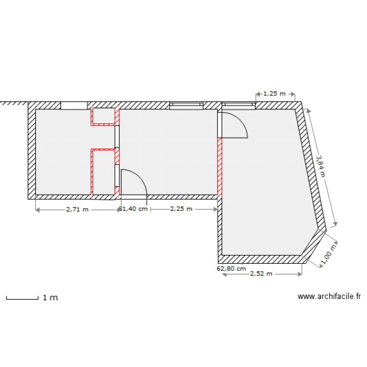 appart1etage. Plan de 0 pièce et 0 m2