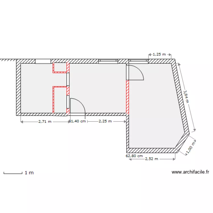 appart1etage. Plan de 
