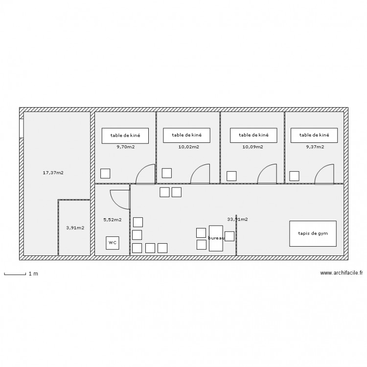 cabinet kiné 3. Plan de 0 pièce et 0 m2