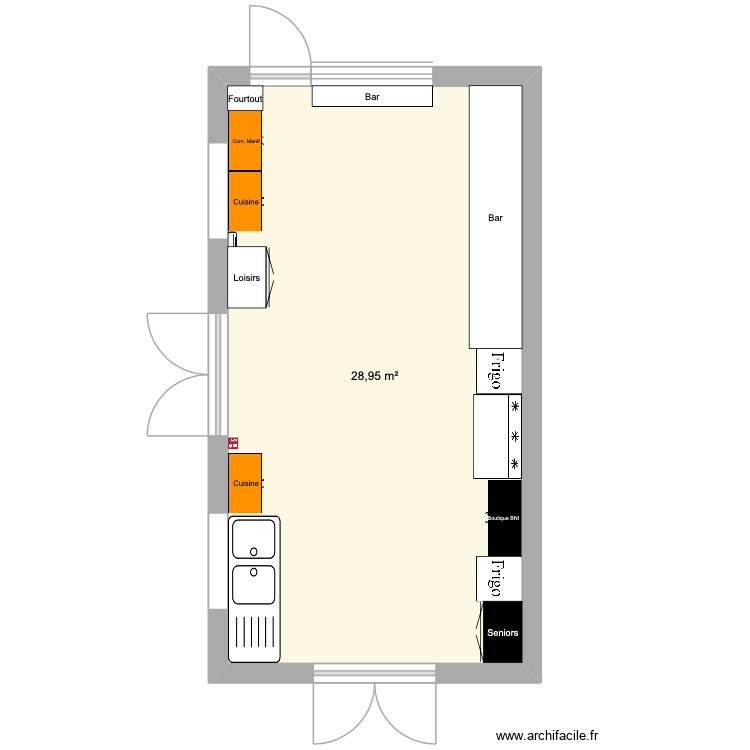 BNI Local Mieux. Plan de 0 pièce et 0 m2
