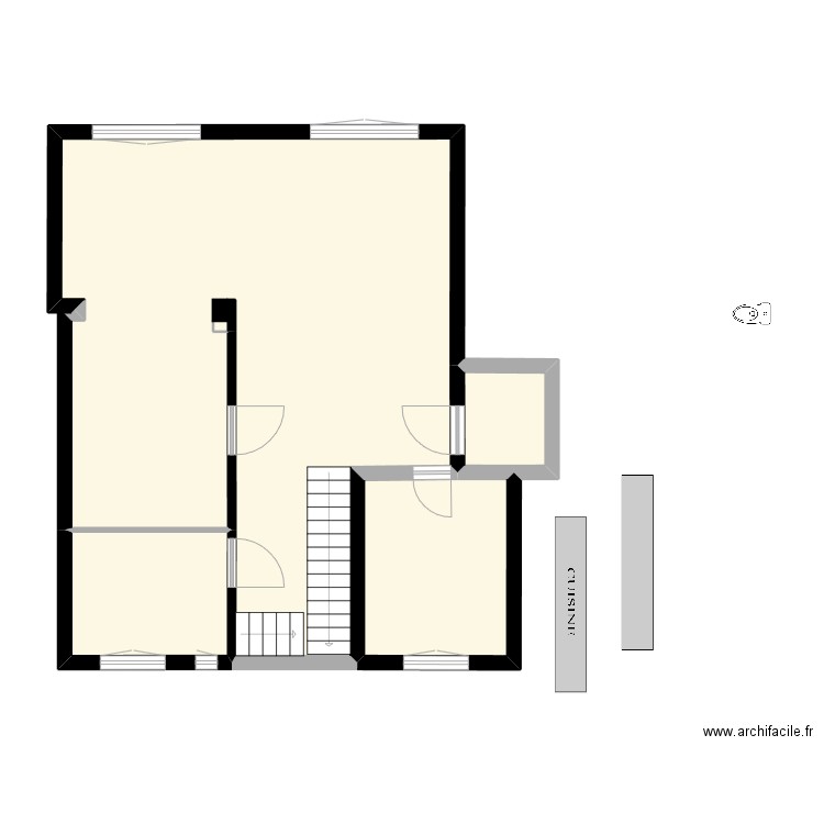 Etage 1. Plan de 0 pièce et 0 m2