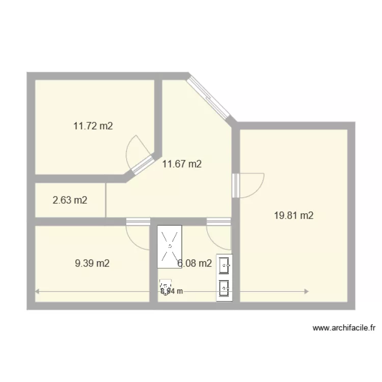 Lacanau Etage 1. Plan de Lacanau Etage 1. Plan de