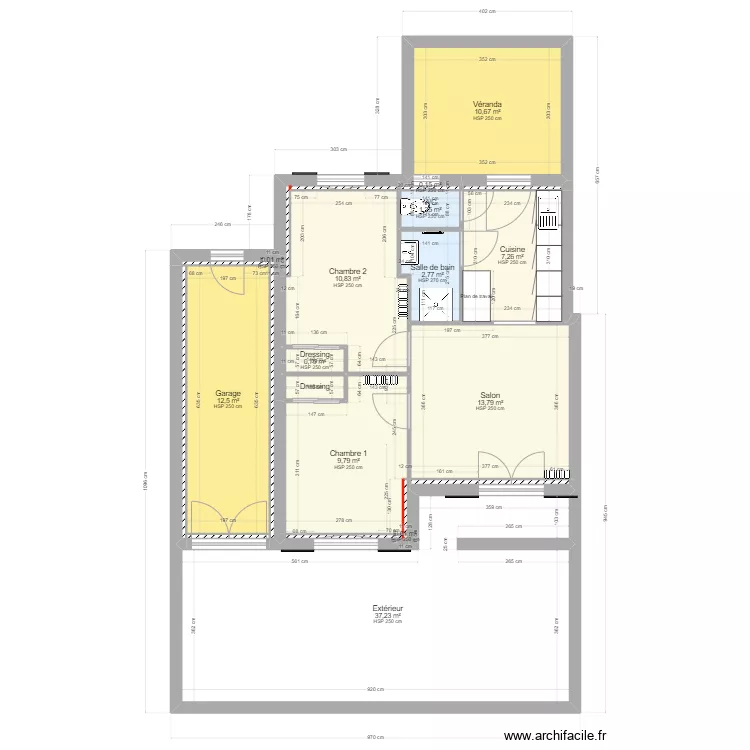 Le Croisic - Projet. Plan de Le Croisic - Projet. Plan de