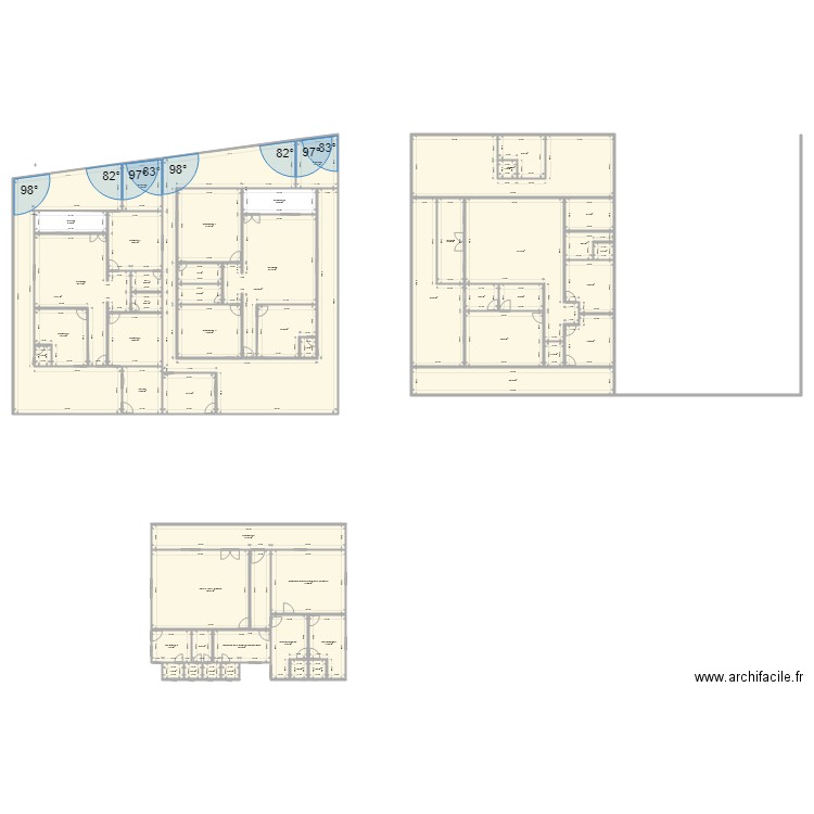 plan Datte. Plan de 0 pièce et 0 m2