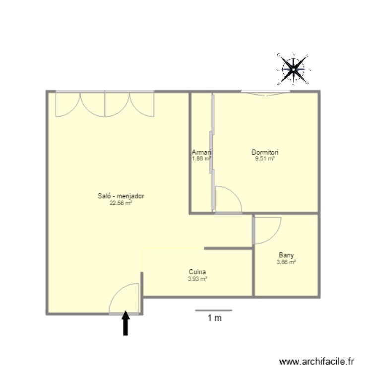 CR CASELLES ED B 2 2 CANILLO. Plan de 0 pièce et 0 m2