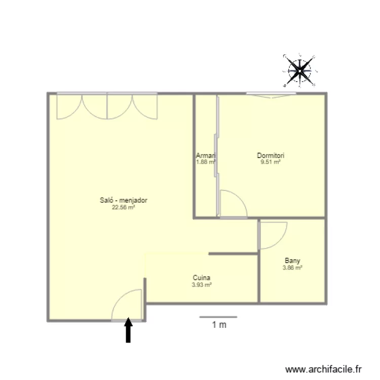 CR CASELLES ED B 2 2 CANILLO. Plan de 