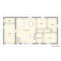 Location maison plain pied et garage