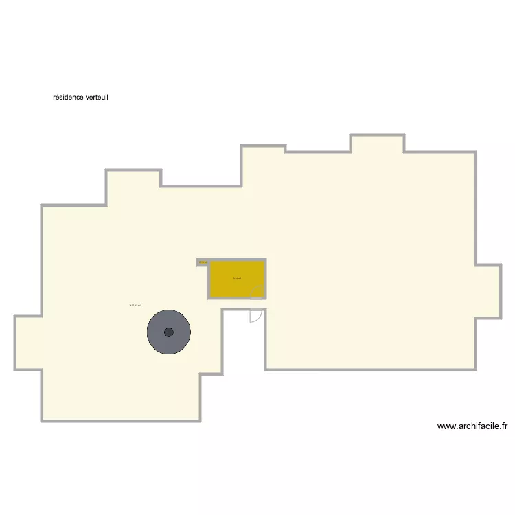 residence verteuil veron. Plan de residence verteuil veron. Plan de