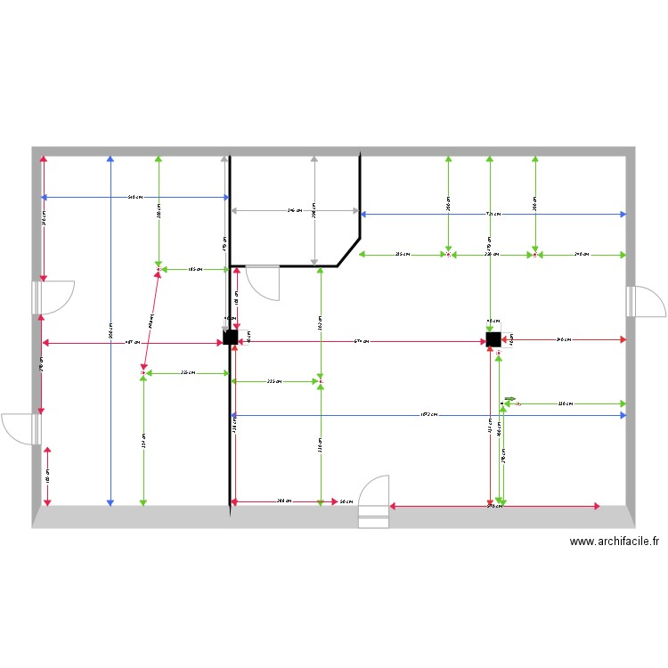 PCMA sans meuble. Plan de 0 pièce et 0 m2