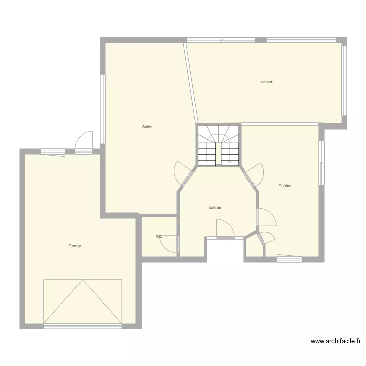 Croquis MASTIO. Plan de 