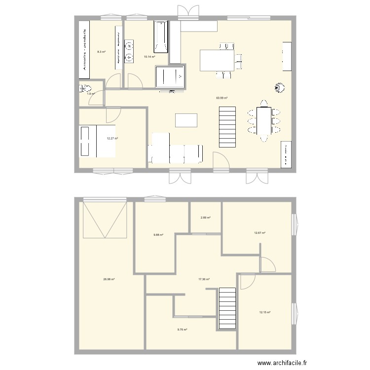 Velaine Modifiée. Plan de 0 pièce et 0 m2