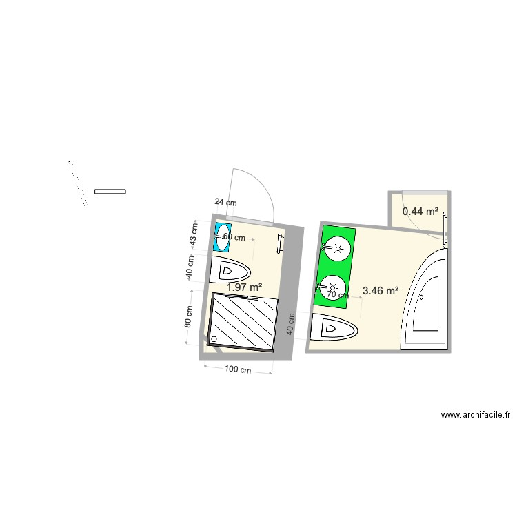 tttt2. Plan de 0 pièce et 0 m2