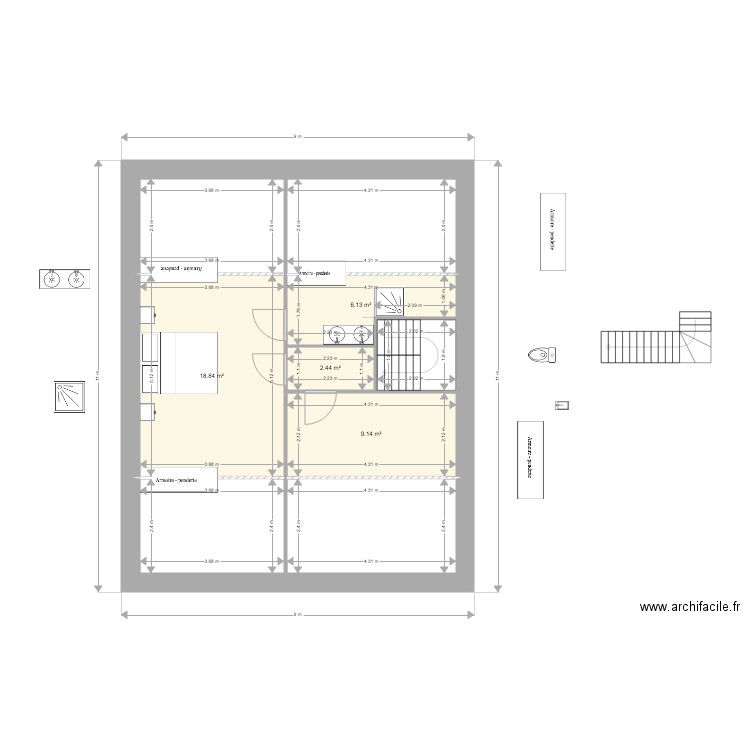 Plan Maison Sartrouville 220. Plan de 0 pièce et 0 m2