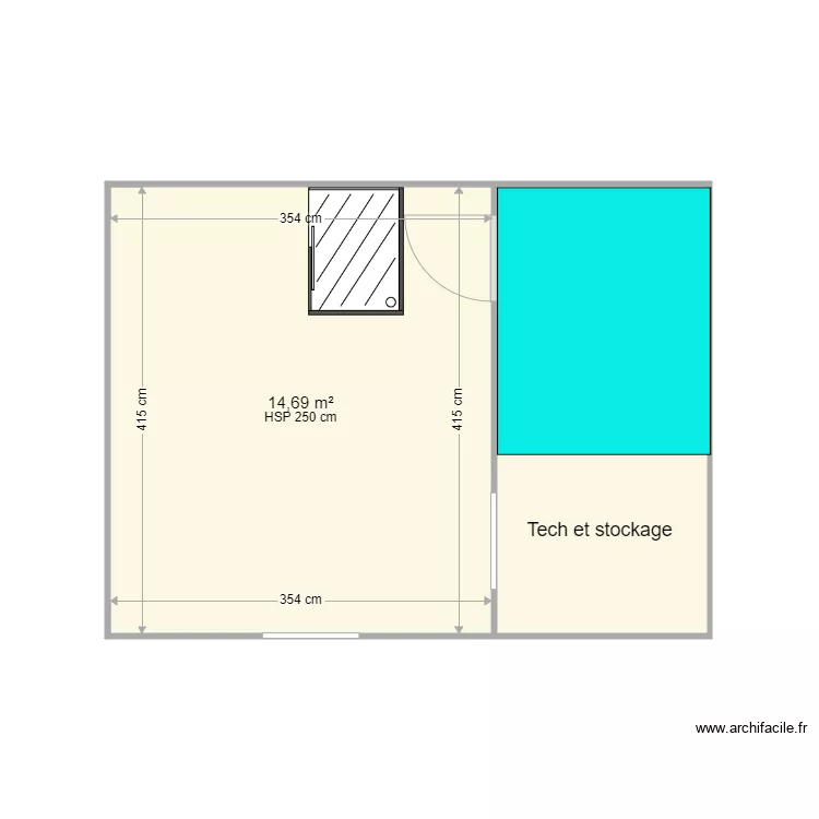 DURET 1 DUO. Plan de 