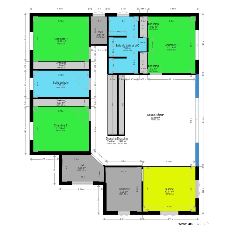 maison. Plan de 0 pièce et 0 m2