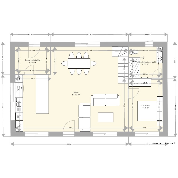 Kerj. Plan de 0 pièce et 0 m2