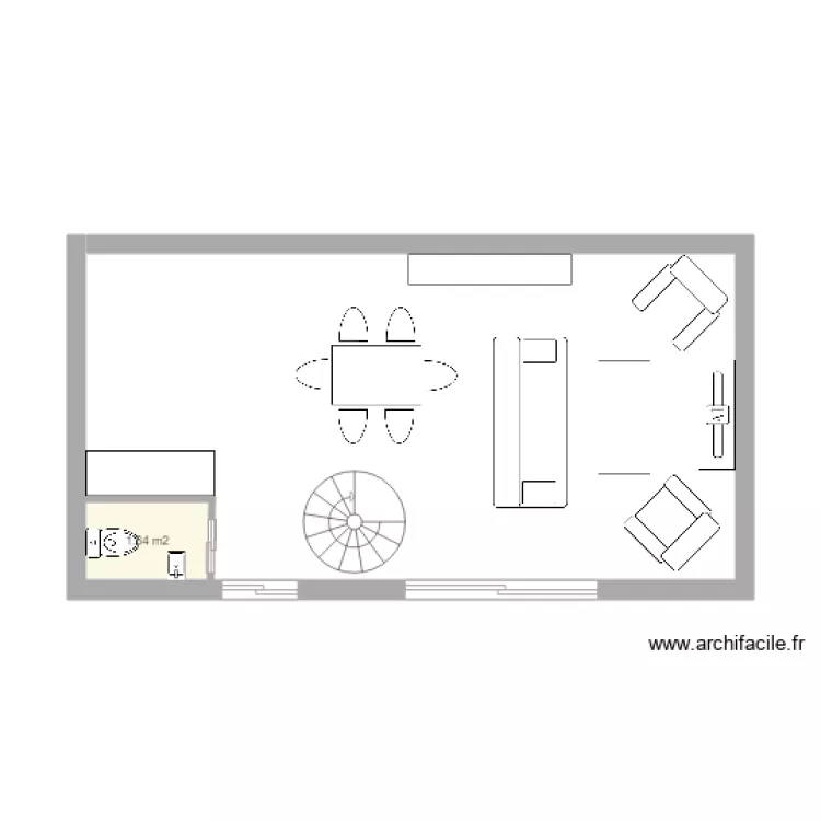 Ba&ntilde;os 64 rez. Plan de 