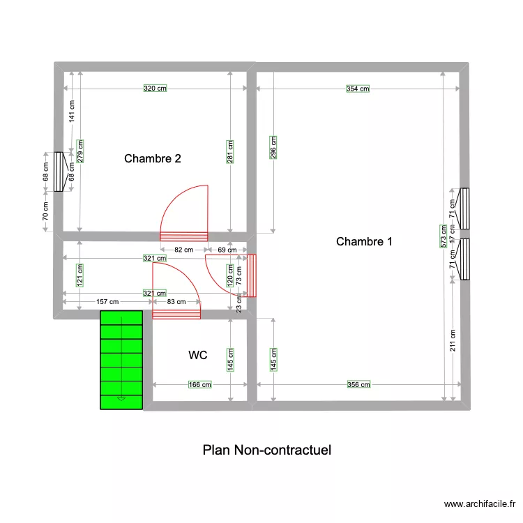 PLAN QUESDON ETAGE . Plan de 