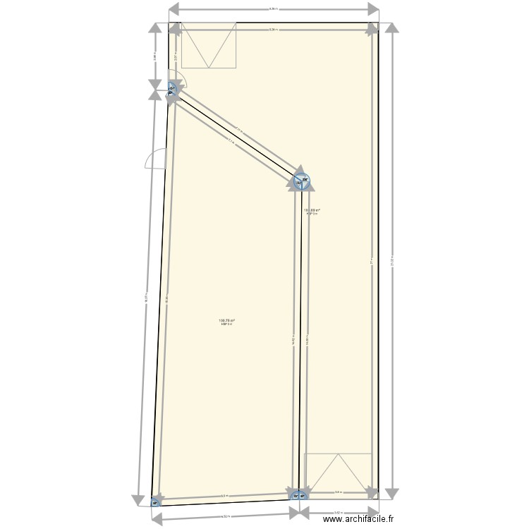 Parcelleparking2. Plan de 0 pièce et 0 m2