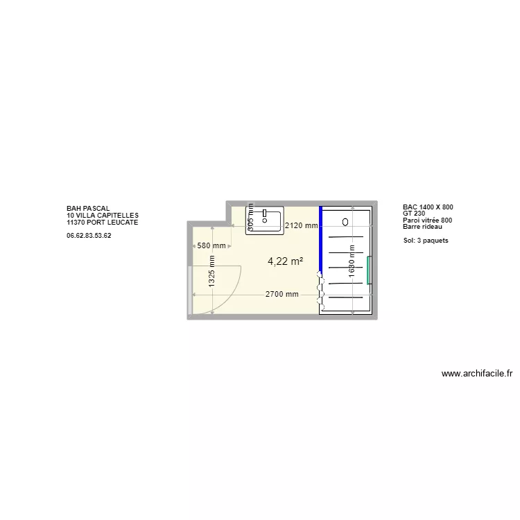 ALOGEA BAH3. Plan de 