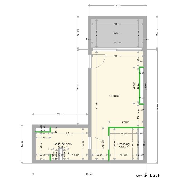 VERO PROJET. Plan de 0 pièce et 0 m2