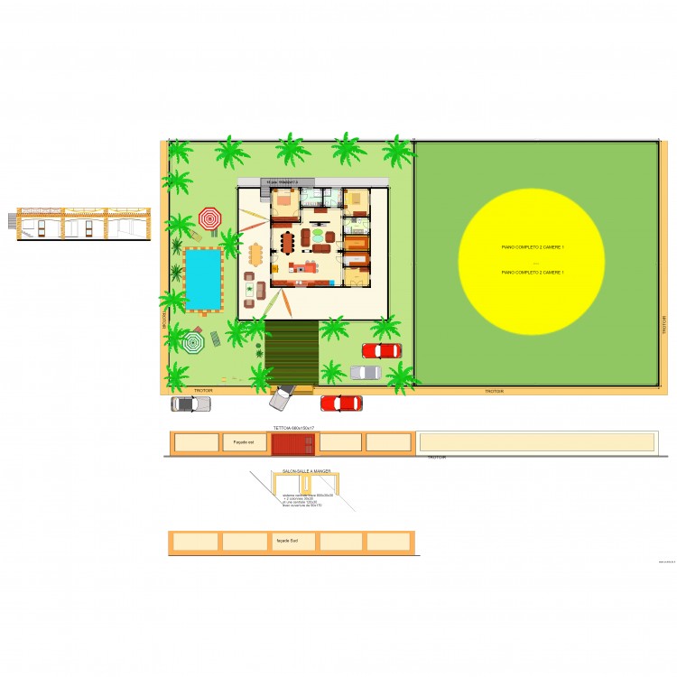 nuova 2 camere. Plan de 0 pièce et 0 m2