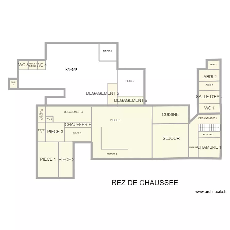 MARTINEZ RDC. Plan de 