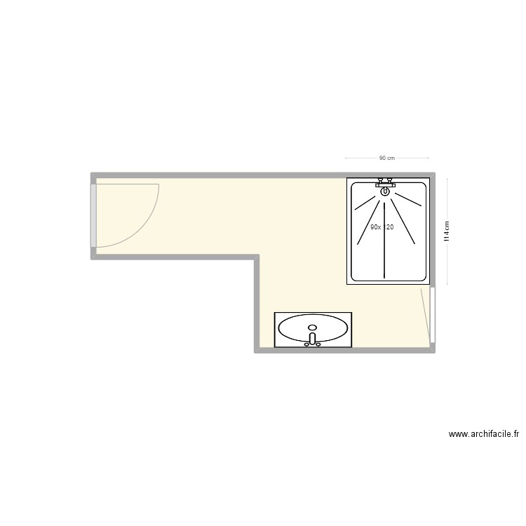 DESHAYE. Plan de 0 pièce et 0 m2