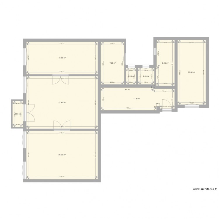 Baross ter 6. Plan de 0 pièce et 0 m2