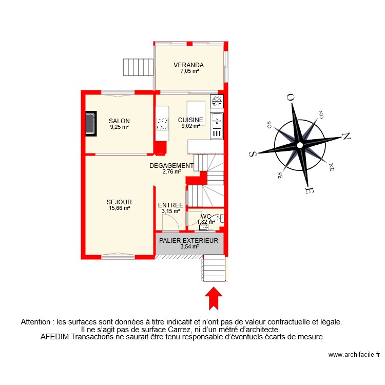 BI 4787 RDC. Plan de 0 pièce et 0 m2