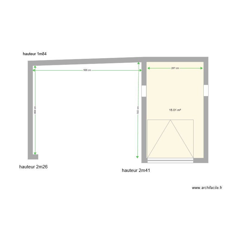 garage . Plan de 0 pièce et 0 m2