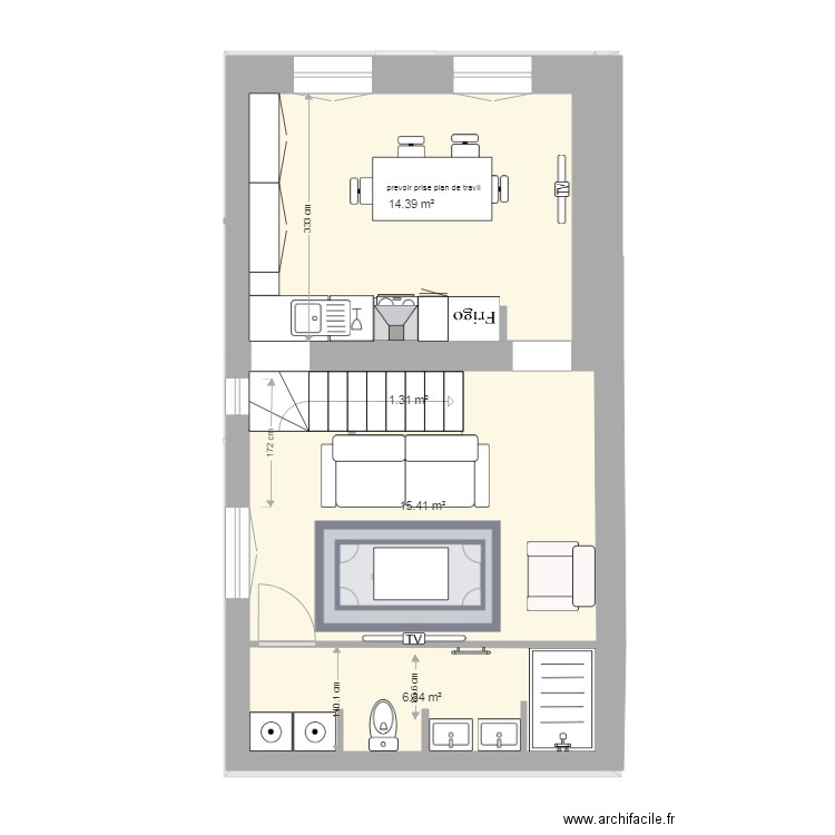 Ouistreham projet 15 07 2021. Plan de 0 pièce et 0 m2