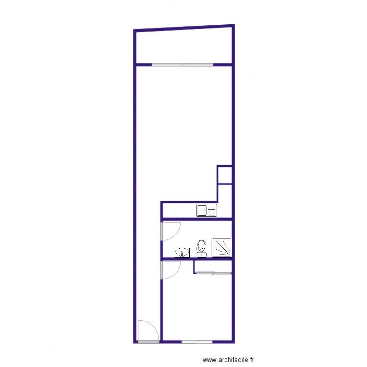 Edificio Lyon. Plan de 0 pièce et 0 m2