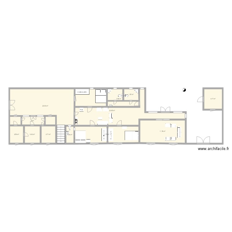 Plan de la maison de Joal 4 extension. Plan de 0 pièce et 0 m2