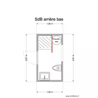 SDB ARRIERE BAS