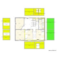 Agrandissement DSFA 1er etage Cloisons internes et périphériques v7 avec électricité