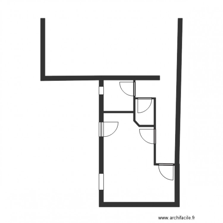 BENJI COUR ECHELLE. Plan de 0 pièce et 0 m2