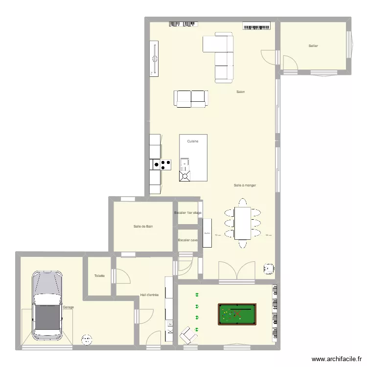 RDC Aymeric. Plan de 