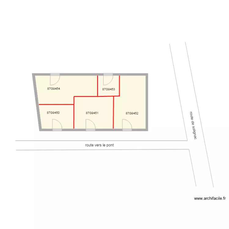 plan ensemble solignac. Plan de 