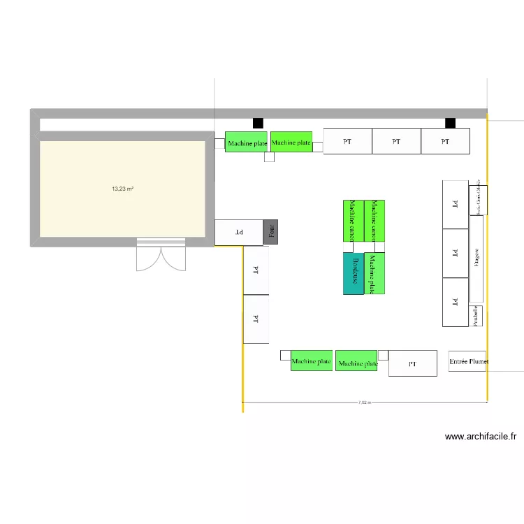 Plumet V2. Plan de Plumet V2. Plan de