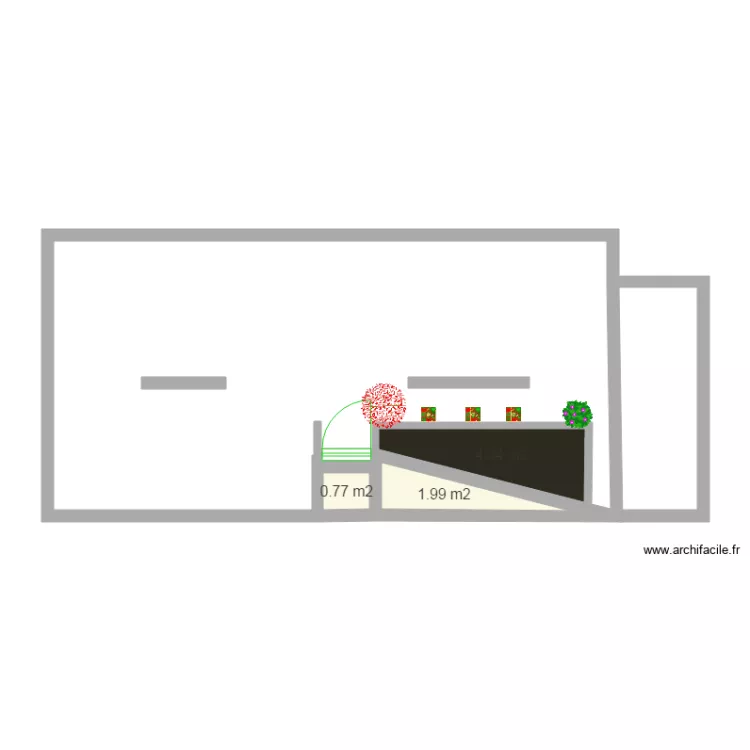 maison escalier. Plan de maison escalier. Plan de