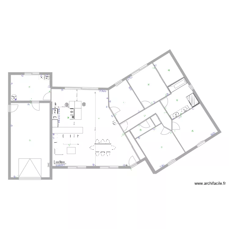 maison keke 2. Plan de 