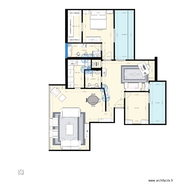 progetto 13. Plan de 0 pièce et 0 m2