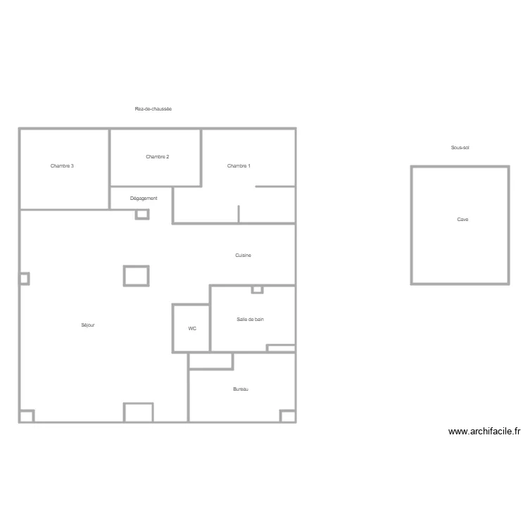 FERON LAGRIVE REIMS. Plan de 