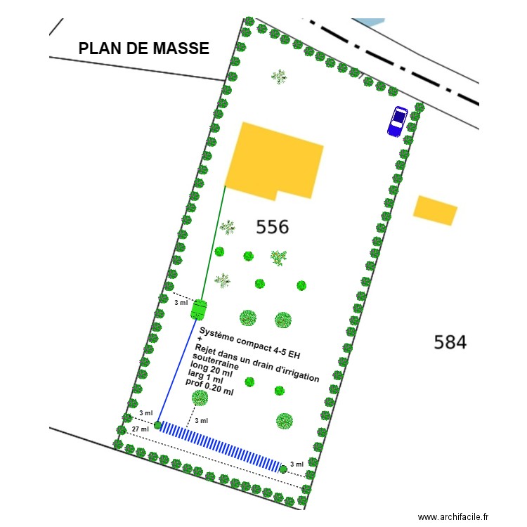 tournie. Plan de 0 pièce et 0 m2