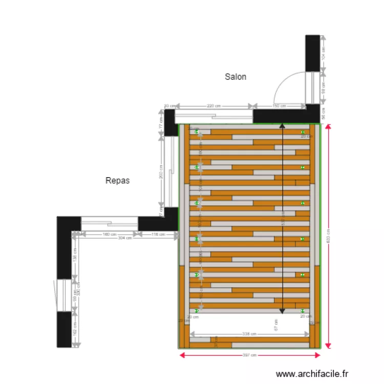 Plan de la Terrasse. Plan de 