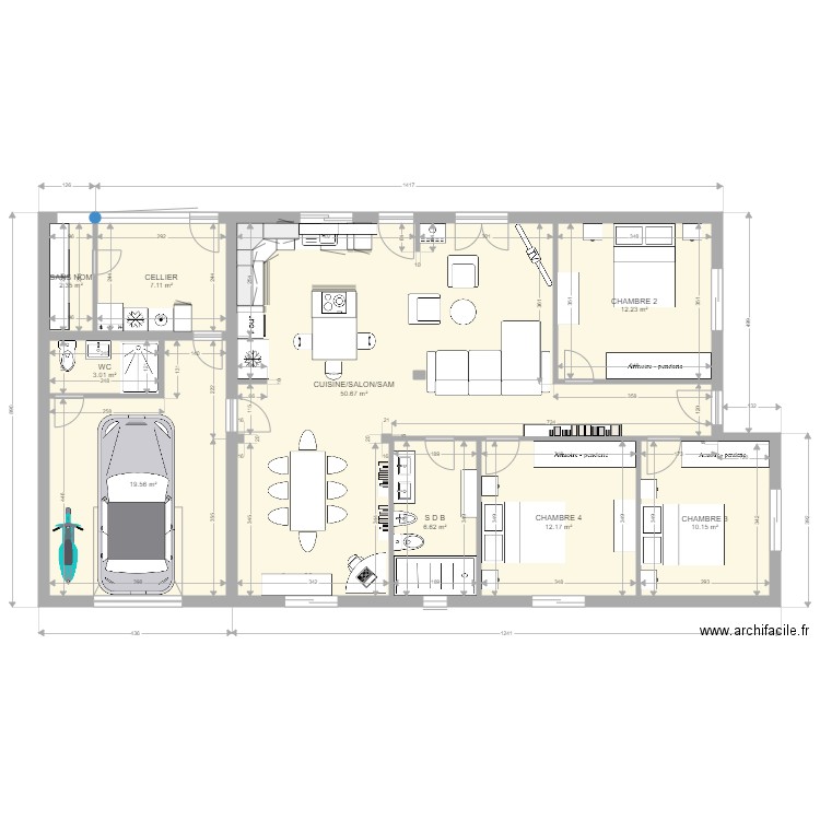 BELLO ROMAO 1 BIS MEUBLE modifie. Plan de 0 pièce et 0 m2