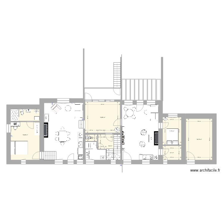 Piéce BEALE 2. Plan de 0 pièce et 0 m2